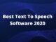 Best Text To Speech Software 2020