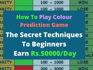 How To Play Colour Prediction Game
